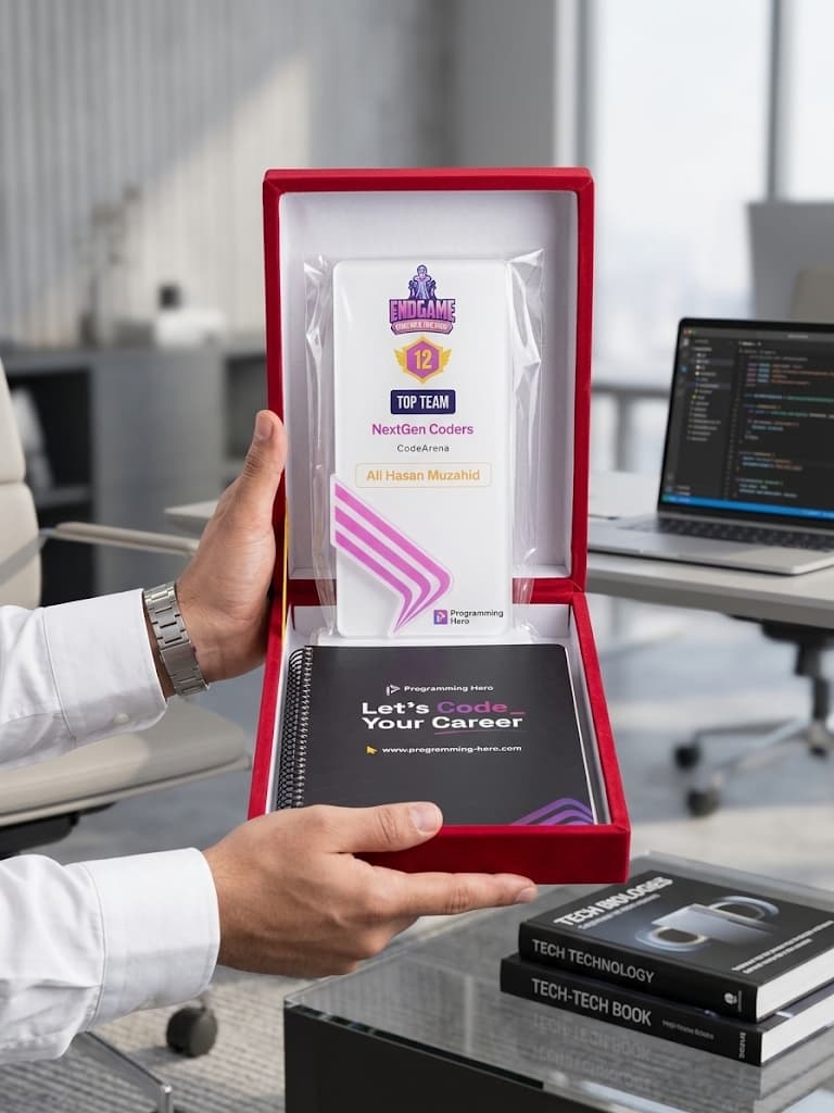 EndGame 12 — TOP TEAM Award (NextGen Coders / CodeArena)
